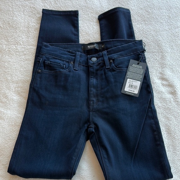 Hudson Jeans Denim - Hudson Jeans Blue Skinny High-Rise Denim